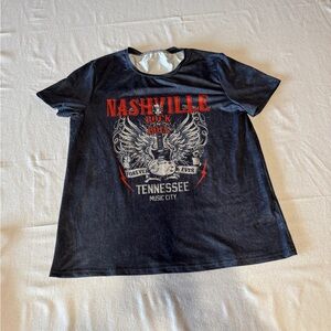 Nashville Rock Soul‎ Women Size Large Graphic T-Shirt